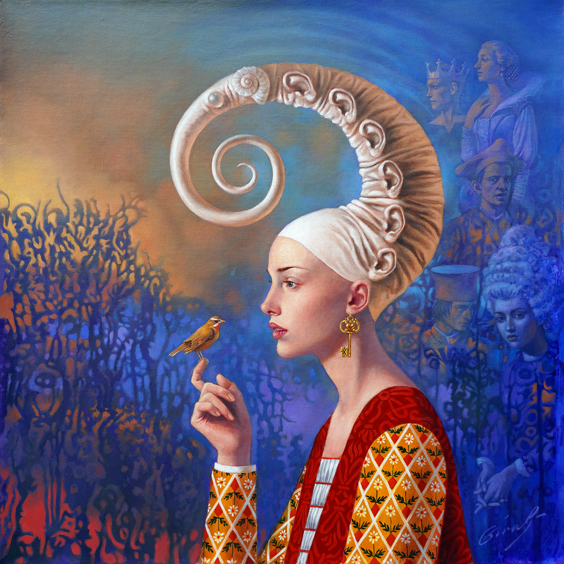 Michael Cheval Woman in Love (SN)